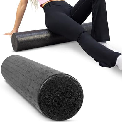 Vive High Density Foam Roller (36 inch) - Large Foam Roller for Exercise - size: 36"