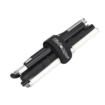 Wisdompro 20 Pack 0.8 x 8 In Small Hook and Loop Tie Down Straps Heavy Duty - size: 0.8 x 8 Inch, 20 Pack