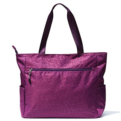 ESVAN LARGE BEACH BAG Water Resistant Lightweight 20 inch Women Oversize Tote Bag for Gym Beach Travel Pool Yoga Nurse - color: A04