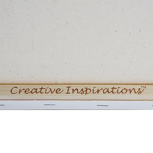 Stretched Canvas Packs - Multipack Low Cost Stretched Canvas for Artists, Painting, Professionals, & More! - [50 Pack - 8x8] - size: 8x8" - 50 Pack