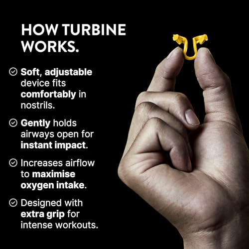 Rhinomed Turbine Sport Nasal Dilators, 38% More Air, Starter Pack - 3 Sizes - style: 3 Pack Starter