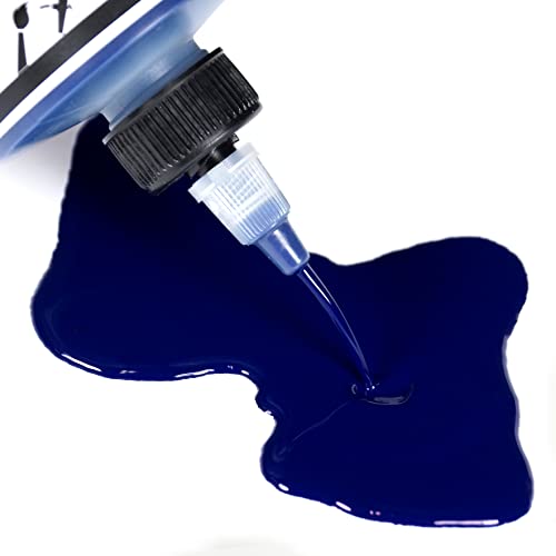 GOLDEN High Flow Acrylics, Permanent Green Light, 1 fl. oz. Bottle | Artist grade paint blending the strength of acrylic and versatility of ink for spraying, drawing, staining and mixed media. - color: Permanent Green Light