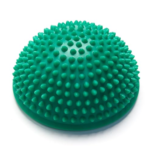 Black Mountain Products Balancing Exercise Stability Pods - Extra Firm for Strength Conditioning Training and Balance Coaching - color: Green