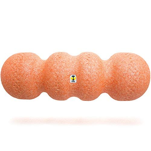 Rollga PRO - High Density Foam Roller for Exercise & Back Pain, 18 inches - color: Orange
