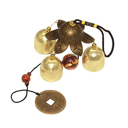 Hooshing Lucky Small Wind Chimes Metal Garden Bells Feng Shui Windchimes