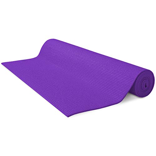 Bean Products Yoga Mat for Exercise - Non Slip Thick Comfortable Workout Floor Mat for Adults and Kids - Eco Friendly Foldable Yoga Mat for Yoga, Pilates, Gym and Stretching - color: Cosmic, size: Kids (60" x 24")