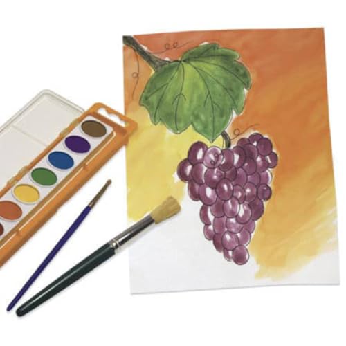 UCREATE Mixed Media Paper, Heavyweight, 9" x 12", 500 Sheets/Pack, 4 Packs | Sulphite Art Paper, Natural White, Medium Tooth, Dry and Wet Media, Class Pack, 2000 Sheets Total, P4831 - size: 9" x 12" (4 Pack)