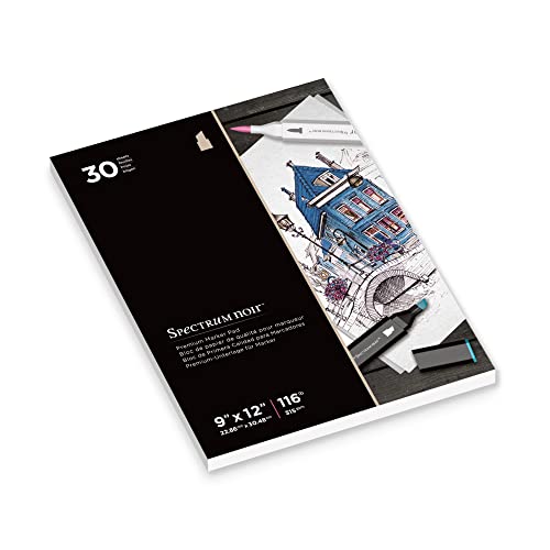 Spectrum Noir Crafter's Companion Painting and Drawing, Multicolor - style: Marker Paper Pad
