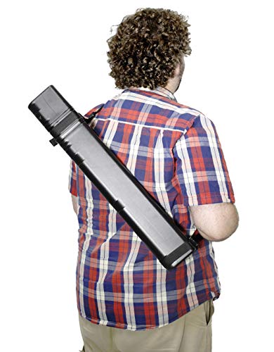VViViD Black Plastic Telescoping Length Drafting & Portfolio Tube (25-41") - size: 25-41"