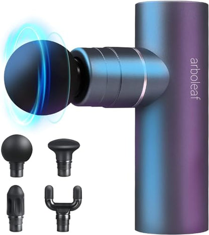 arboleaf Mini Massage Gun Deep Tissue, Portable Percussion Muscle Massager - color: Gray