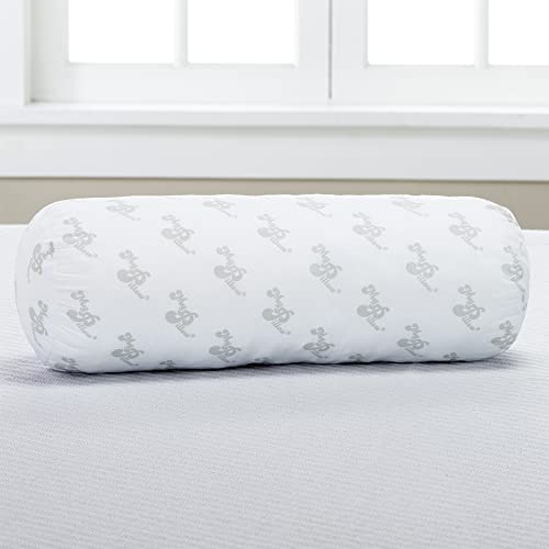 MyPillow Round, Neck and Cervical, Bolster Pillow, Made in USA, 6"x18", White