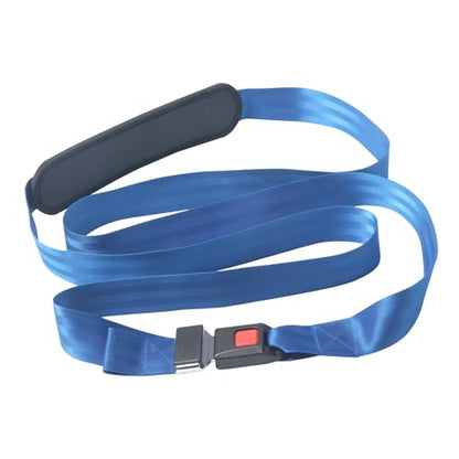 Mobilization Belt(9.8Ft) -Physical Therapy Strap for Physical Therapy, Rehabilitation, and Manual Therapy, Mobilization Belt Physical Therapy - Strongly Recommended by physicalTherapists - color: blue