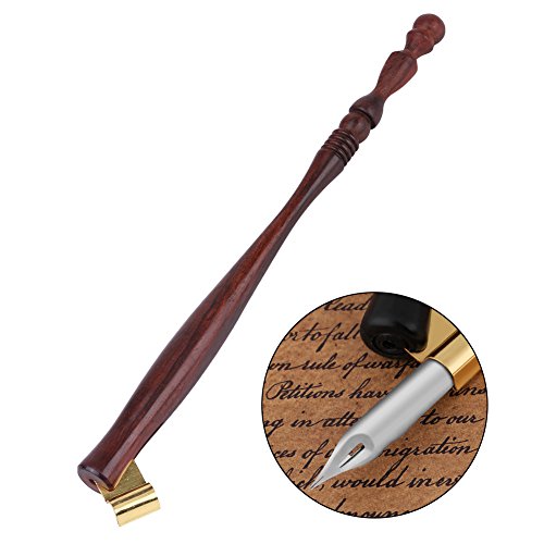 Oumefar Rosewood Nib Pen rawing Pen Holder Calligraphy Oblique Dip Pen Artist