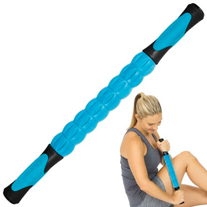 Vive Massage Stick Roller for Muscle, Back, Legs - Deep Tissue Body Fascia | Massager for Hamstring, Calf, Neck Pain, Trigger Point, Exercise -Rolling Relief Tool for Physical Therapy, Recovery
