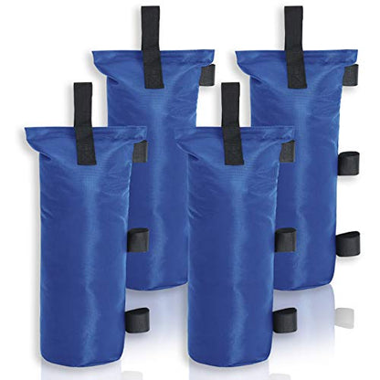 MASTERCANOPY Canopy Weight Sandbags, Without Sand(112 Pounds, Blue) - color: Blue