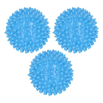 ViaGasaFamido 3Pcs Hard Massage Balls Spiked Massager Roller Orb Plastic Muscle Massage Balls for Trigger Point Movements in Neck Back Shoulders Waist Foot Exercise Yoga