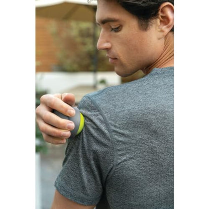 TRIGGERPOINT Performance Handheld Massage Roller Ball, Green/Grey, One Size