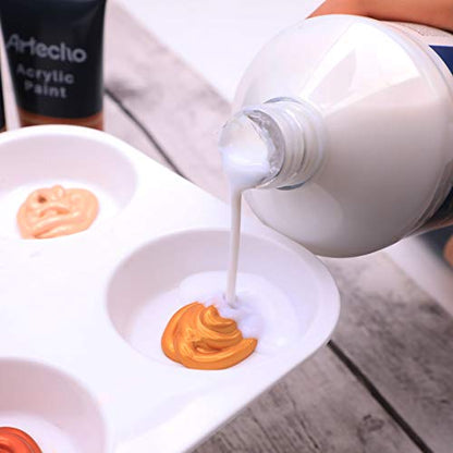 Artecho Pouring Effects Medium 32oz / 946ml | Acrylic Medium, For Acrylic Paint - size: 32 Fl Oz (Pack of 1)