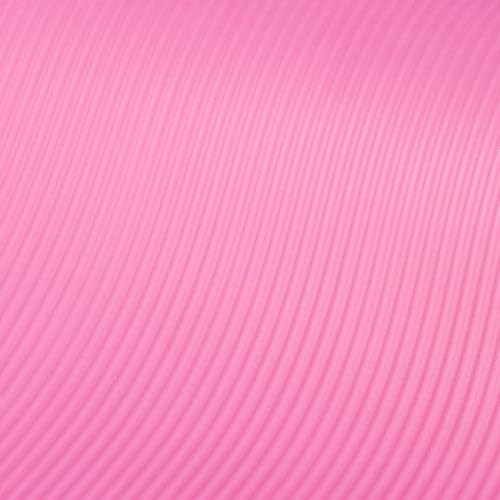 Amazon Basics Extra Thick Exercise Yoga Mat with Carrying Strap - color: Pink, style: 1/2 Inch