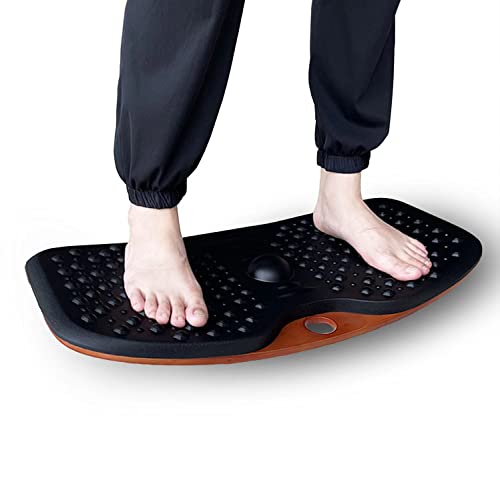 Standing Desk Anti fatigue Balance Board standing desk mat wobble board Rocker Board Comfort Mat for Office (Large Size)