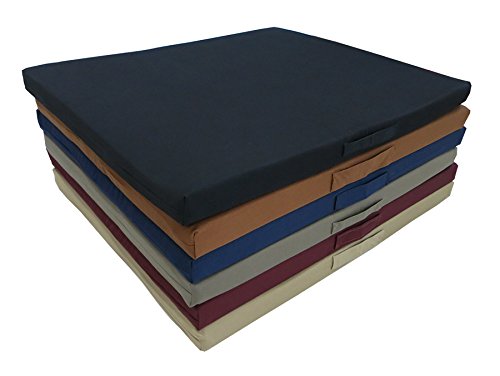 Deluxe Zabuton Meditation Mat - color: Black