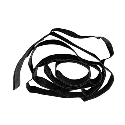 Yoga Stretching Strap, Non-Elastic Multi-Loop Exercise Band for Flexibility
