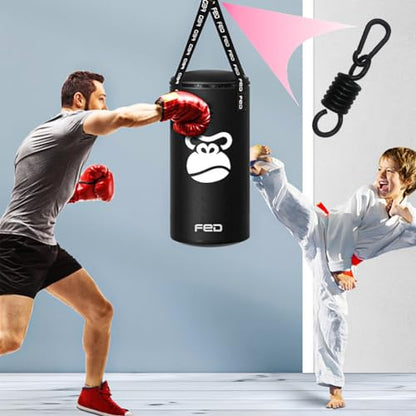 Eye Ceiling Hook Swing Hangers 550LB Capacity for Punching Bags Hanging Chair Hammocks Swing Trapeze Yoga (Heavy Bag Spring-7MM) - size: Heavy Bag Spring - 7MM