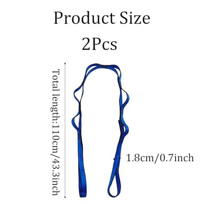 Daisy Chain Straps - color: Blue