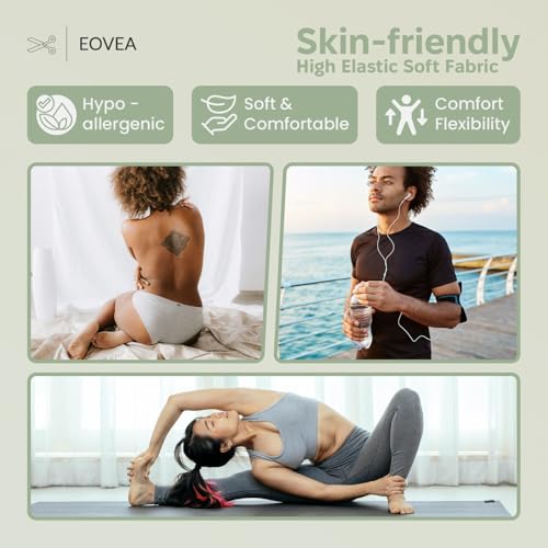 EOVEA - Cotton Spandex Fabric by The Yard - 4 Way Stretch Jersey Knit - Spandex & Cotton T-Shirt Fabric - Lightweight, Breathable - 60" Wide Roll| 10 oz(Lt Sage, 1 Yard) - color: Lt Sage, size: 1 Yard