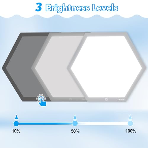 IMAGE Tracing Light Box for Kids, 17.2x14.9 LED Drawing Board | Educational STEM toy, 3 adjustable brightness, ideal for early learning & art projects ﻿ (Building Blocks Not Include)