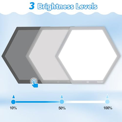 IMAGE Tracing Light Box for Kids, 17.2x14.9 LED Drawing Board | Educational STEM toy, 3 adjustable brightness, ideal for early learning & art projects ﻿ (Building Blocks Not Include)
