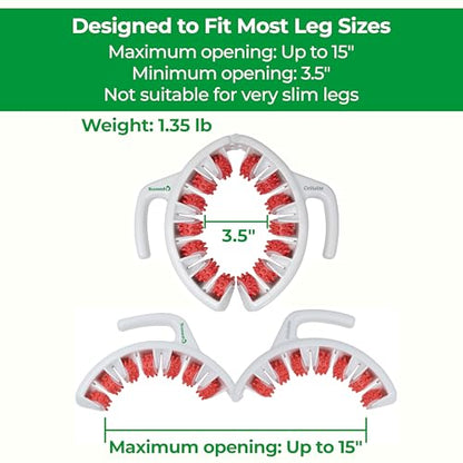 TESMED Cellulite Manual Massager Roller for Thighs and Buttocks