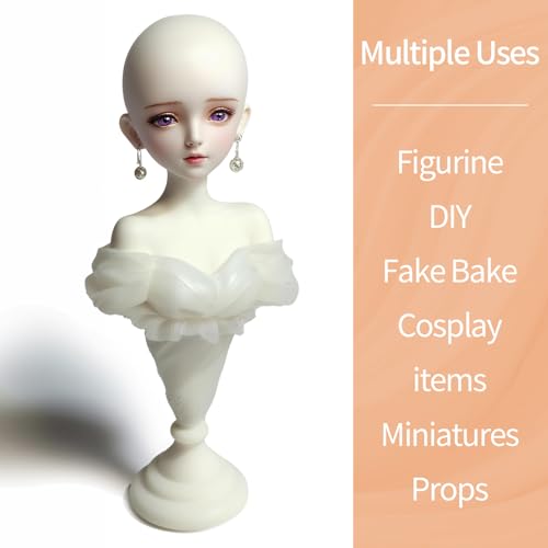 Air Dry Clay Lightweight, Flexible Modeling Clay for Adults Arts and Crafts | Professional & Moldable, Soft & No-Stick, Polymer Clay for Sculpting, Molding,Anime Figures,Making Costumes,DIY Projects - color: Skin-3 Packs