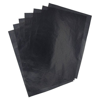 25 Sheets 9" x 13" Graphite Transfer Tracing Carbon Paper, for Drawings and Photos onto Wood, Paper, Canvas