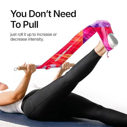 CastleFlexx Mobility and Full Body Strengthening Device - color: Fire, size: Standard 5'0 - 5'8