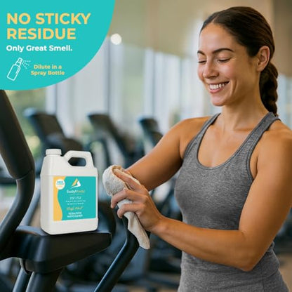 SwaytAway Fitness Mat Cleaner Concentrate Fresh Mint, 32oz Makes 4 Gallons - size: 32 Fl Oz (Pack of 1)