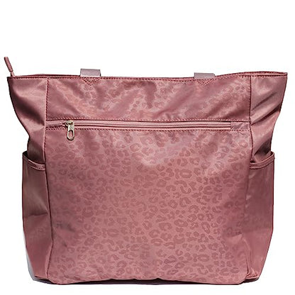 ESVAN Original Floral Tote Bag Large Shoulder Bag with Multi Pockets for Gym Travel Beach Daily Bags - color: A3