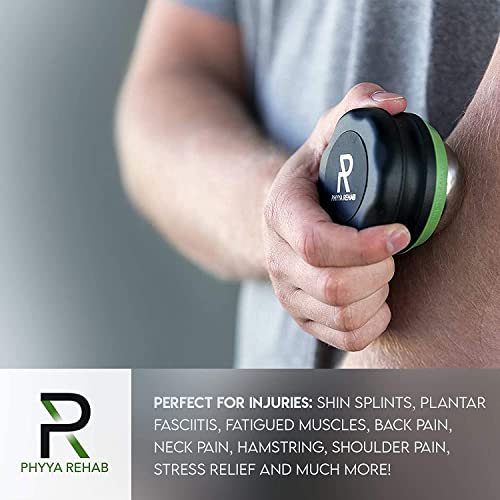 Phyya Rehab - Massage Ice Roller Ball - Roller for Muscles Deep Tissue - Cold Therapy - Plantar Fasciitis Roller (Pack of 2) - size: 1 Count (Pack of 2)