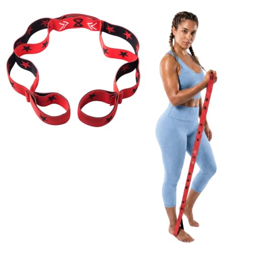 Two8 Bands Multi Loop Resistance Band for Working Out - Home Gym Loop Resistance Bands for Women & Men, Athletic Rehab Equipment Workout Loops, Sports Fitness Gear - color: Record Breaking Red (heavy)