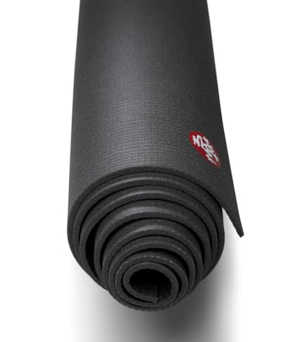 Manduka PROlite Yoga Mat 4.7mm | Lifetime Durability | Hygienic Construction | Teacher Approved - color: Black, size: 79" x 30"