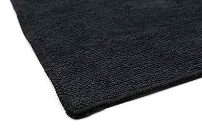 The Rag Company - Sport & Workout Towel - Gym, Exercise, Fitness, Spa, Ultra Soft, Super Absorbent, Fast Drying Premium Microfiber, 320gsm, 16in x 27in (3-Pack) (Royal Blue + Light Blue + Black) - color: Royal Blue + Light Blue + Black