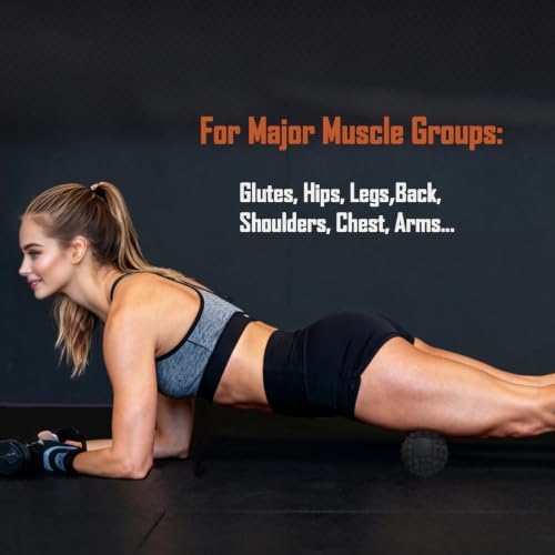 Silicone Massage Ball Set for Deep Tissue and Trigger Points | Lacrosse Massage Balls for Myofascial Release, Muscle Knots & Plantar Fasciitis - style: Silicone Muscle Relief Set