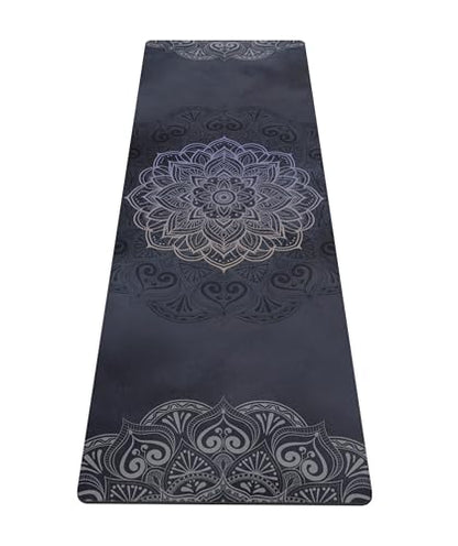 nuveti Yoga Mat Print Extra Thick TPE Non Slip Fitness Exercise Mat with Carrying Bag,72"x24" Extra Thick 6MM Exercise & Workout Mat for Yoga, Pilates Fitness and Floor Exercises - color: ManTuoLuo5
