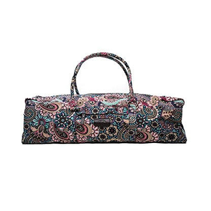 Mount Adams Yoga Mat Bag, 26"x8"x8", Fits Mats up to 74"x26"x6mm - color: Paisley