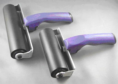 INOVART Pro Roller Soft Rubber Brayer - 4 inch - size: 4 inch, style: Pro Roller Soft Rubber
