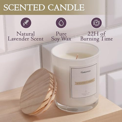 Lavender Spa Gift Baskets for women, Birthday Basket for Female, Mom, Sis, Girlfriend, and Best Friends Baskets for Women, Christmas Gift Sets for Women