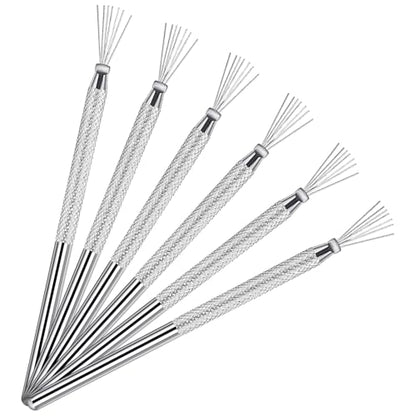 4 Pcs Ceramic Tools Polymer Clay Wire, Ymapinc Feather Wire Scoring Tool Pottery Tools Clay Needle Ceramics Texture Tool for Ceramic Sculpting Texturing Modeling Scoring Pottery Supplies
