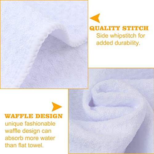 SUNLAND Microfiber Workout Gym Sweat Towels for Men | Fast Drying, Fitness Sports Towel, For Women, Lightweight Multi-Purpose, Hot Yoga Towel - color: White, size: 16x32inch