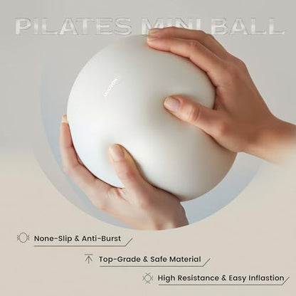 Pilates Equipment Kit for Beginners with Ring, Ball & Resistance Bands