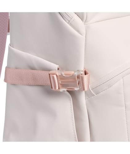 STANLEY Vitalize Backpack | Gym, Work & Travel Bag with Laptop Sleeve | Expandable Bottom Compartment | Tumbler & Water Bottle Pockets | Durable Recycled Fabric | Rose Quartz - color: Rose Quartz, size: Backpack